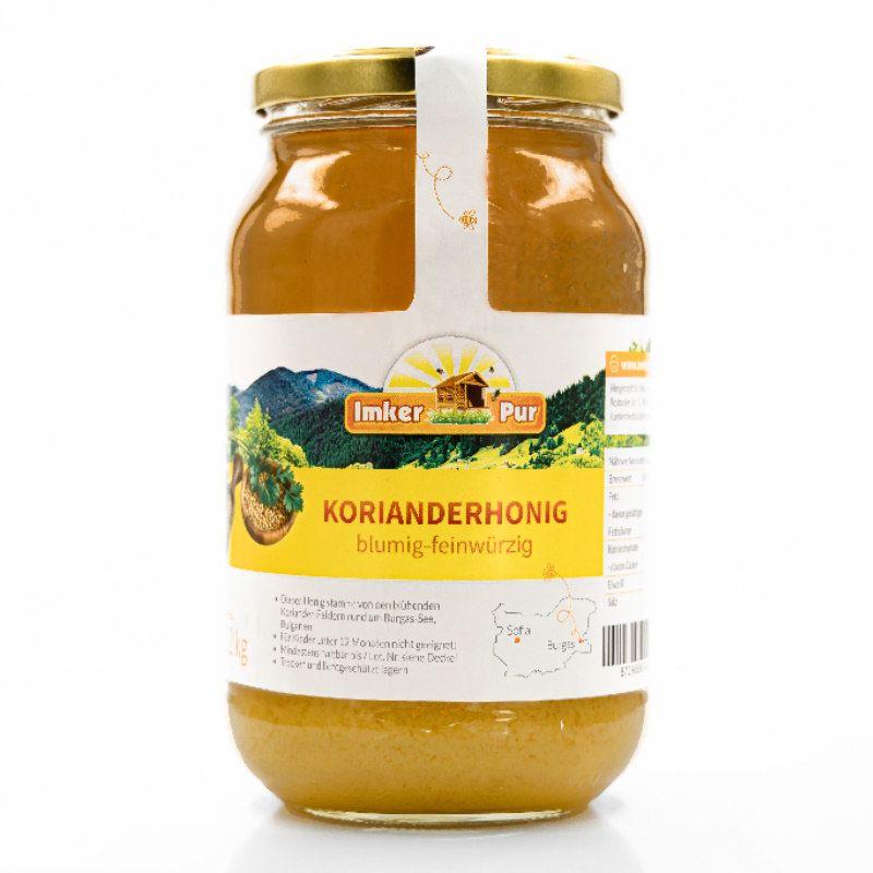 ImkerPur - Korianderhonig - 1200g