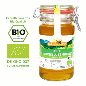 ImkerPur - Bio Lindenblütenhonig - 1000g