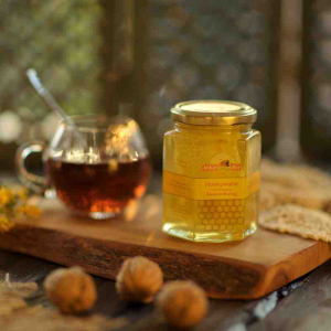 Honigwabe im Glas, 350 g