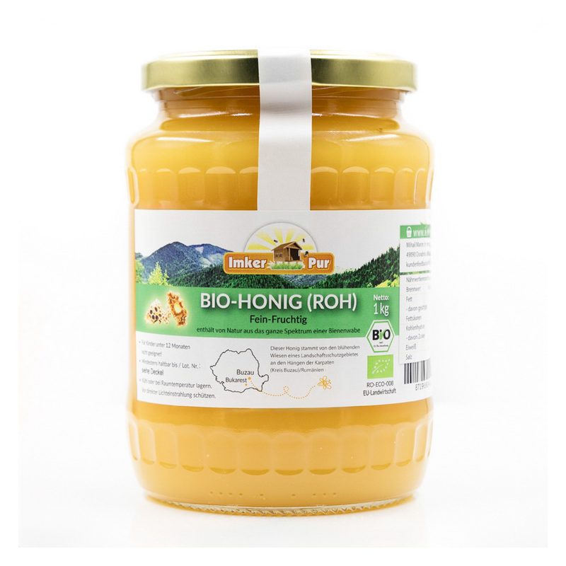 Bio Honig (roh), 1 kg