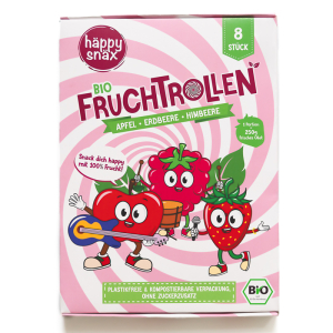 BIO Fruchtrolle-Set, 8 Rollen