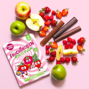 BIO Fruchtrolle-Set, 8 Rollen