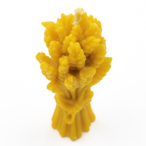 Wachskerze "Feldgruß", 12x7 cm