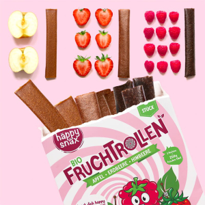 BIO Fruchtrolle-Set, 32 Rollen, Angebot 3 +1 Gratis