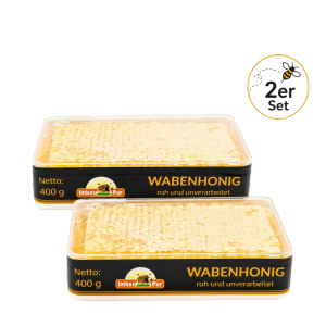 ImkerPur - Wabenhonig 2er Set